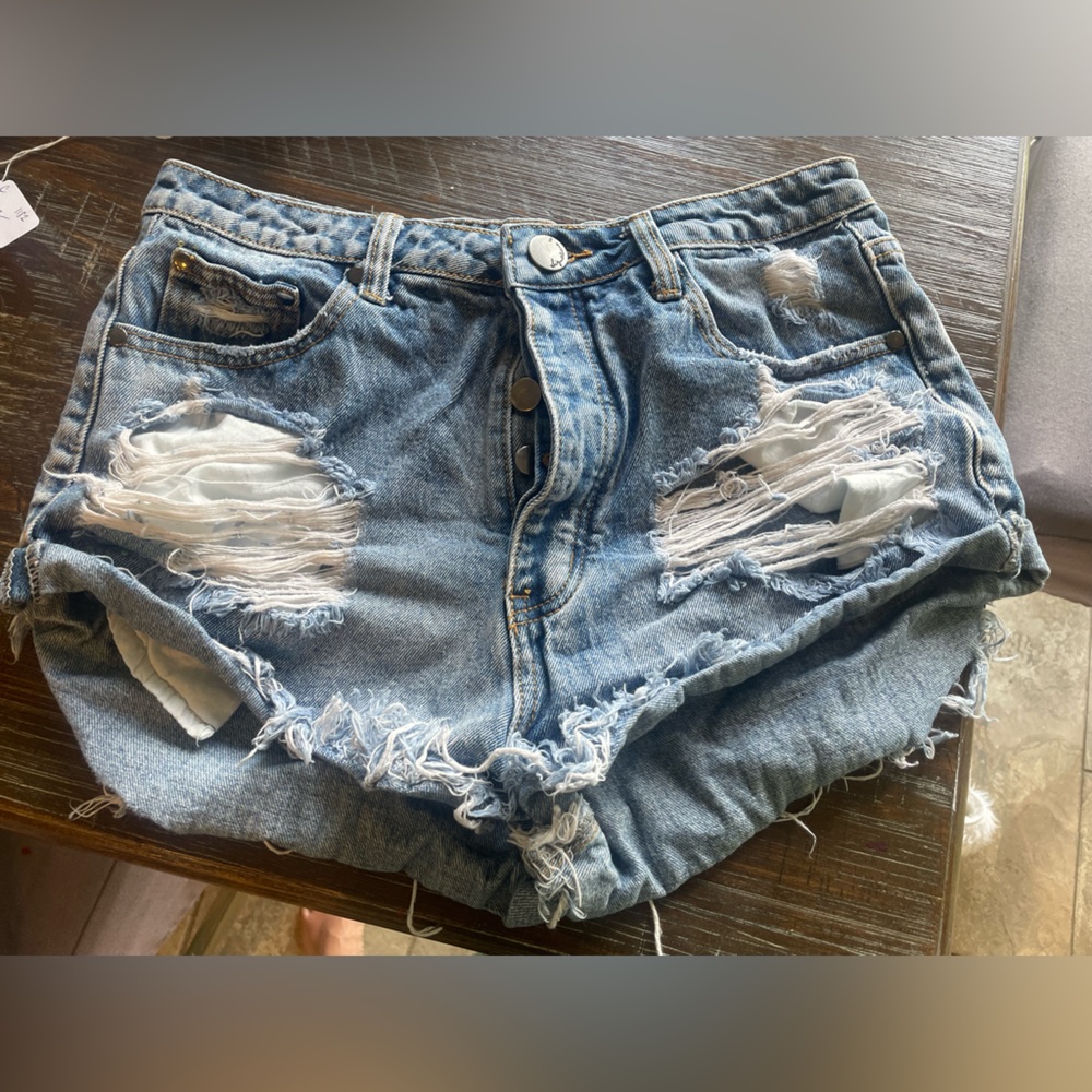 Shop impressions womans denim shorts